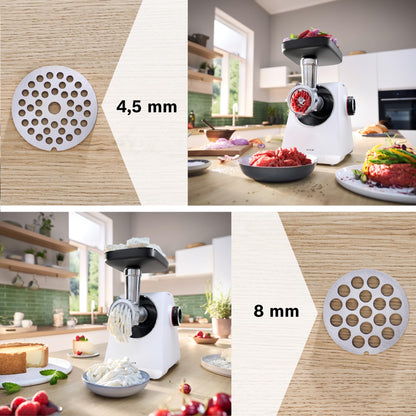 Bosch MultiPower Serie 6 Fleischwolf MFWS607W - Weiss