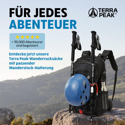 Terra Peak Wanderstöcke Teleskop Carbon – Trekking & Nordic Walking