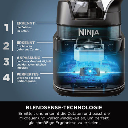 Ninja 3-in-1 Detect Power Blender Küchenmaschine Pro - Stone Gold
