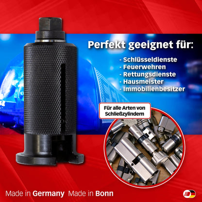 MULTIPICK Ziehglocke Türöffnungswerkzeug - inkl. 30 Zugschrauben