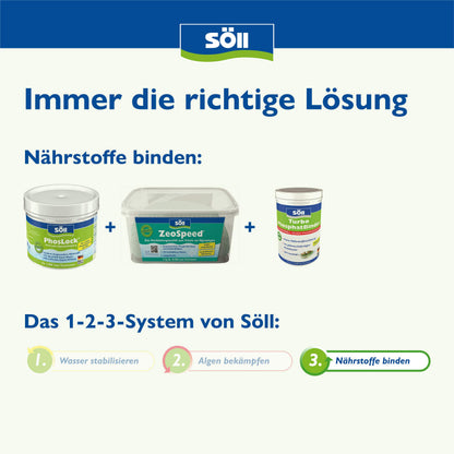 Söll PhosLock AlgenStopp Phosphatbinder 10 kg für 200.000 Liter