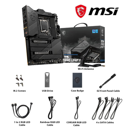 MSI MEG Z690 UNIFY Mainboard ATX Intel LGA 1700 DDR5