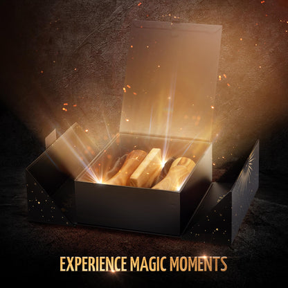 BUTLERBELL® Salz- & Pfeffermühlen Set Holz mit Untersetzer