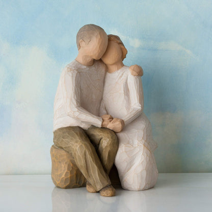Willow Tree Anniversary Figur, handbemalte Kunstharzfigur 15 cm