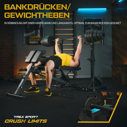 TREX SPORT Squat Rack Krafttraining Hantelständer TX-090S