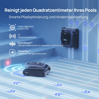 Beatbot AquaSense 2 Akku Poolroboter – Boden & Wand Reiniger