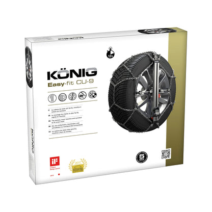 KÖNIG Easy-Fit CU-9 103 - Selbstspannende Schneeketten
