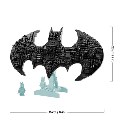 LEGO DC Batman Logo Bauset 76330 mit Minifiguren, 678 Teile