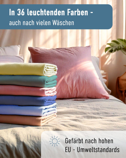 Formesse Bella Gracia Jersey Spannbettlaken Wollweiss