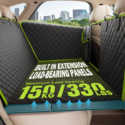 pecute Hundedecke Auto Rückbank - Harte Unterseite 136x60cm