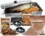 Angel-Berger Deluxe Tischräucherofen Edelstahl Smoker Set zum Räuchern von Fisch und Fleisch