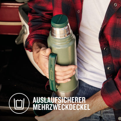 Stanley Classic Legendary Thermoskanne 1 L Edelstahl auslaufsicher