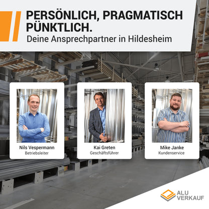 Alu-Verkauf Aluminium Rundrohr Präzisions-Alurohr – Ø6x1mm