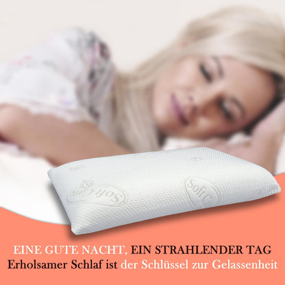 Sabeatex Nackenstützkissen Orthopädisch Memory Foam - 80x40x15 cm