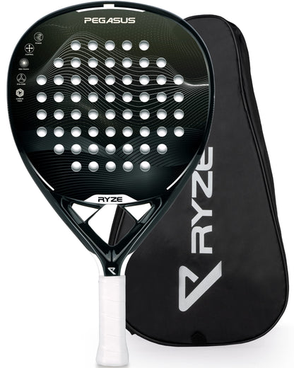 RYZE Pegasus Padel Schläger – 100% Carbon für Power & Kontrolle