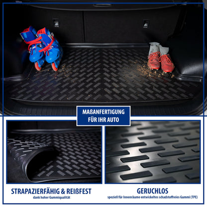 ELMASLINE 3D Gummimatten & Kofferraumwanne Set Opel Corsa F Verbrenner