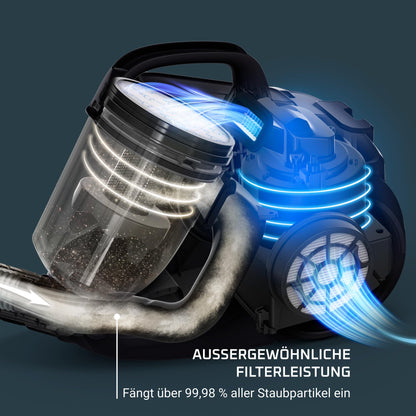 Rowenta Swift Power Cyclonic Beutelloser Staubsauger RO2917 Weiss