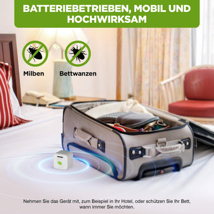 ISOTRONIC Milbenschutz Insektenschutz batteriebetrieben – 5er Set