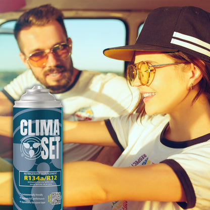ClimaSet R134a Ersatzgas Klimaanlage Nachfüllset - 3x235g ECO