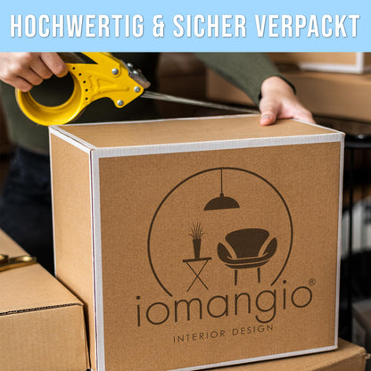 iomangio® Glastischplatte Rund Ø 80 cm – ESG Sicherheitsglas 8mm