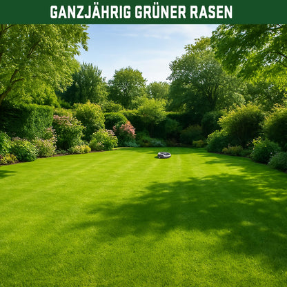 Nordic Lawn Hybridrasen 80 x 80 cm – Rasengitter für Mähroboter