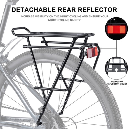 CXWXC Kadacha Fahrradgepäckträger 26–29 Zoll / 700C, Aluminium