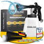 GEARLINE Druckluft Reinigungspistole Set mit Wassertank & 2 Düsen