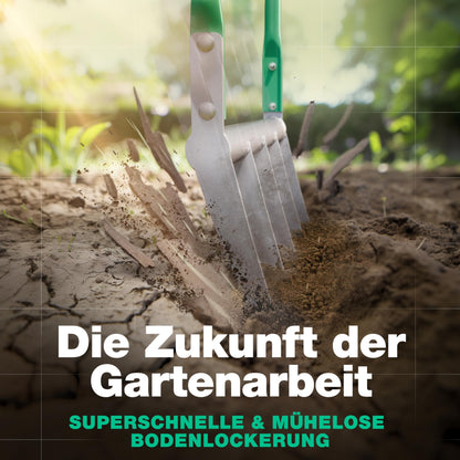 Smabix® Broadfork Grabegabel – 5 Zinken, robust & rückenschonend