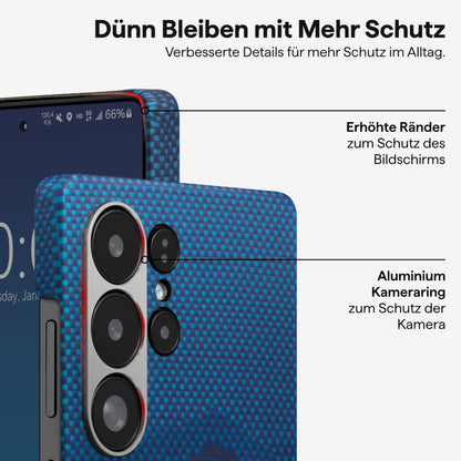 pitaka Galaxy S25 Ultra Aramidfaser Hülle - Fusion Weaving Horizon