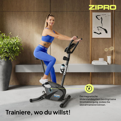 Zipro Beat Heimtrainer Ergometer – Magnetisches Fitnessbike