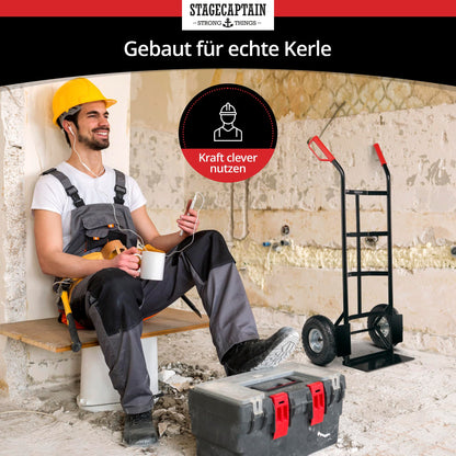 Stagecaptain Carryboy Sackkarre Transport - 200 kg Schwarz