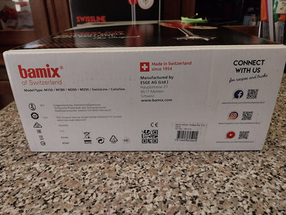 bamix 1 elektrischer Stabmixer – Schwarz, Kunststoff