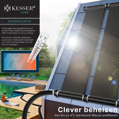 KESSER Solarkollektor Poolheizung 500 x 70 cm für Pools bis 20.000 L