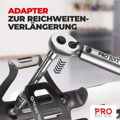 PRO BIKE TOOL Drehmomentschlüssel Fahrrad Motorrad 1/4 Zoll 2-20 Nm