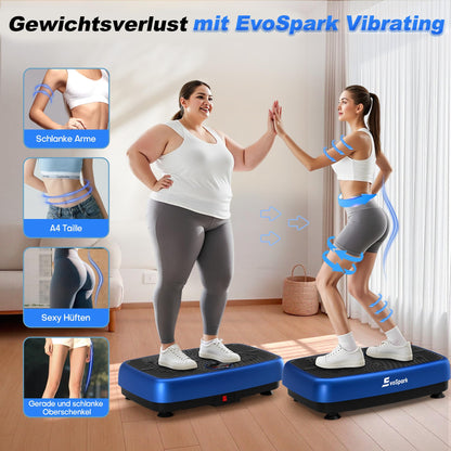 EvoSpark Vibrationsplatte Trainingsgerät – Doppelmotoren