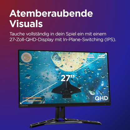 Lenovo Legion R27qe Gaming Monitor - 27" QHD 180Hz