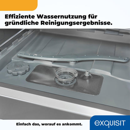 Exquisit GSP5508-030D Mini-Geschirrspüler 55cm - Weiss