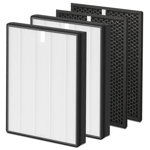 Fishoney FY2420/30 HEPA- & Aktivkohlefilter für Philips Luftreiniger, Ersatzfilterset Serie 2000/3000