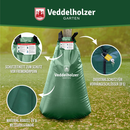 Veddelholzer Baumbewässerungssack 4 x 75 l mit Reissverschluss