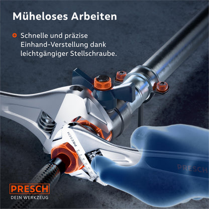 PRESCH Rollgabelschlüssel Set 200/250/300 mm, verstellbar