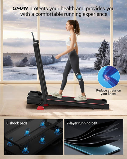 CURSOR Walking Pad 15% Steigung – Laufband für Zuhause