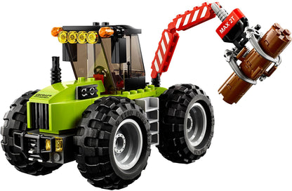 LEGO City Forsttraktor 60181 - Waldarbeitsfahrzeug