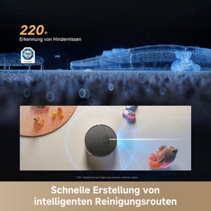 dreame L50s Pro Ultra Saugroboter mit Wischfunktion, schwarz