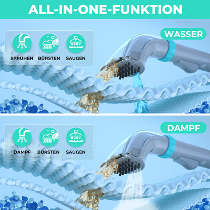 HAUSHOF StainZapper Vapo Waschsauger mit Dampffunktion