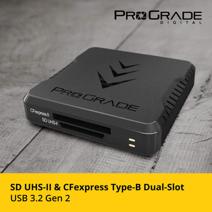 ProGrade Digital CFexpress Type B SD UHS-II Kartenleser Dual Slot