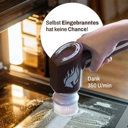 Mediashop Horsepower Scrubber Elektrische Reinigungsbürste kabellos