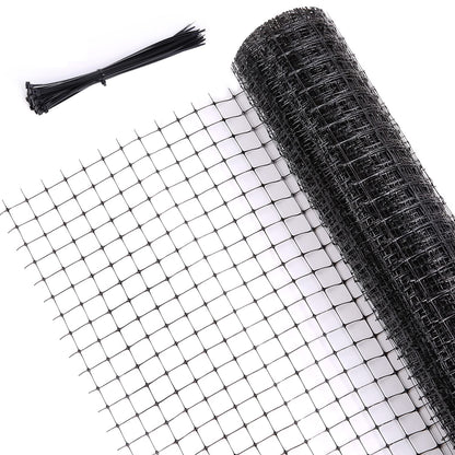 Ohuhu Vogelschutznetz 2 x 20 m, reissfestes Gartennetz, Masche 15 mm