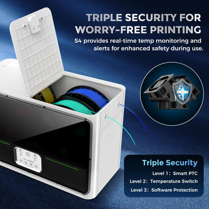 SUNLU S4 Filament Trockner Box für 3D Drucker – Weiss