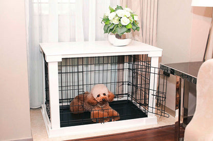 dobar Design Hundebox als Couchtisch – Gr. L Weiss
