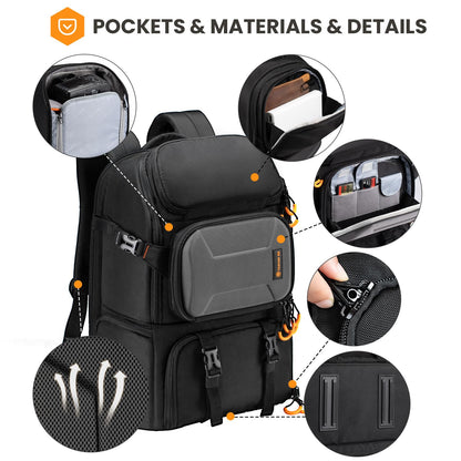 TARION Kamerarucksack PBL Fotorucksack - Wasserdichter DSLR